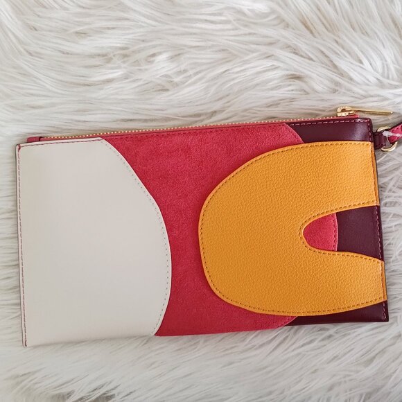 Michael Kors Jet Set Travel Large Patchwork Wristlet  35F4GTVW7Y MK - Picture 14 of 15